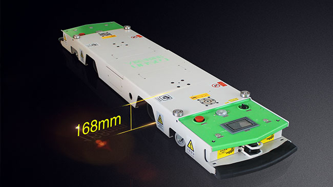 Materialtransport-Bi-Richtungstunnel AGV Drehenradius der Magnetband-Minuten-900mm